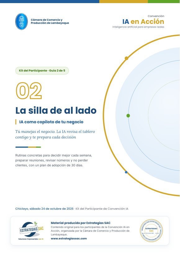 Portada de la guía 02: La silla de al lado